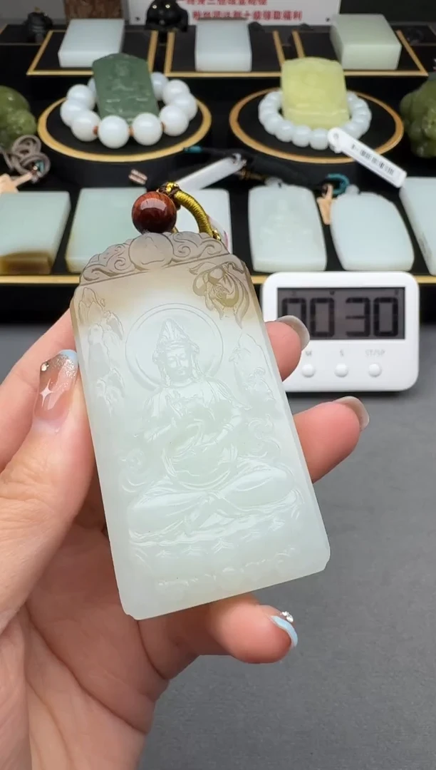 颈饰未镶嵌和田玉3