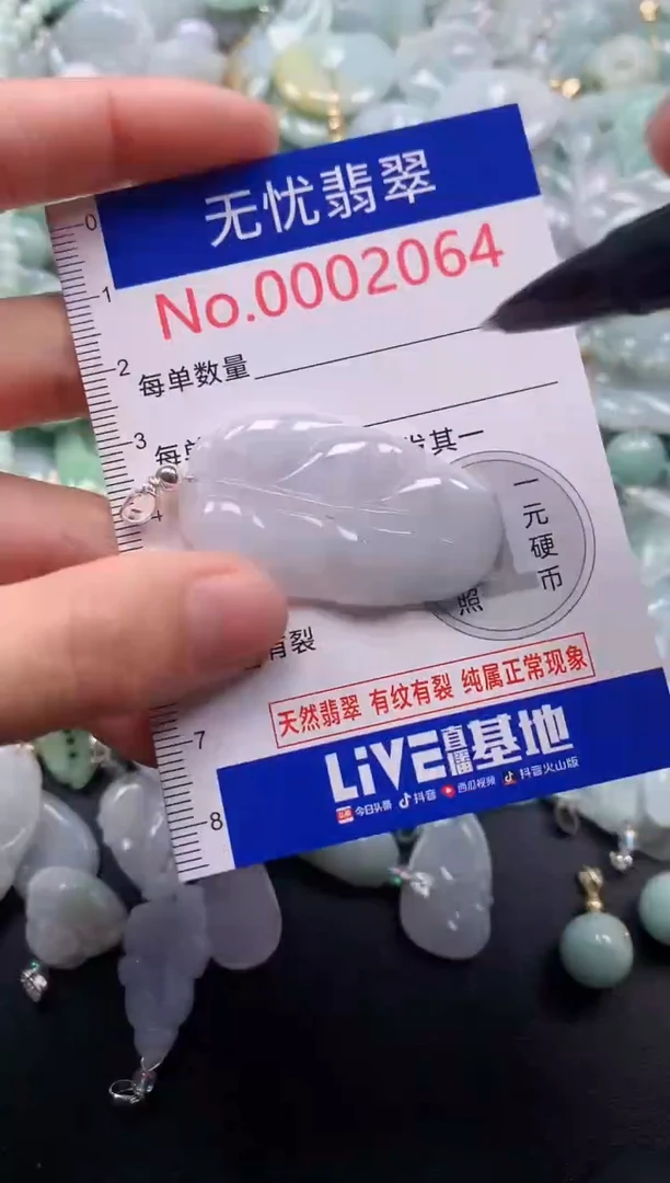 颈饰未镶嵌翡翠2064