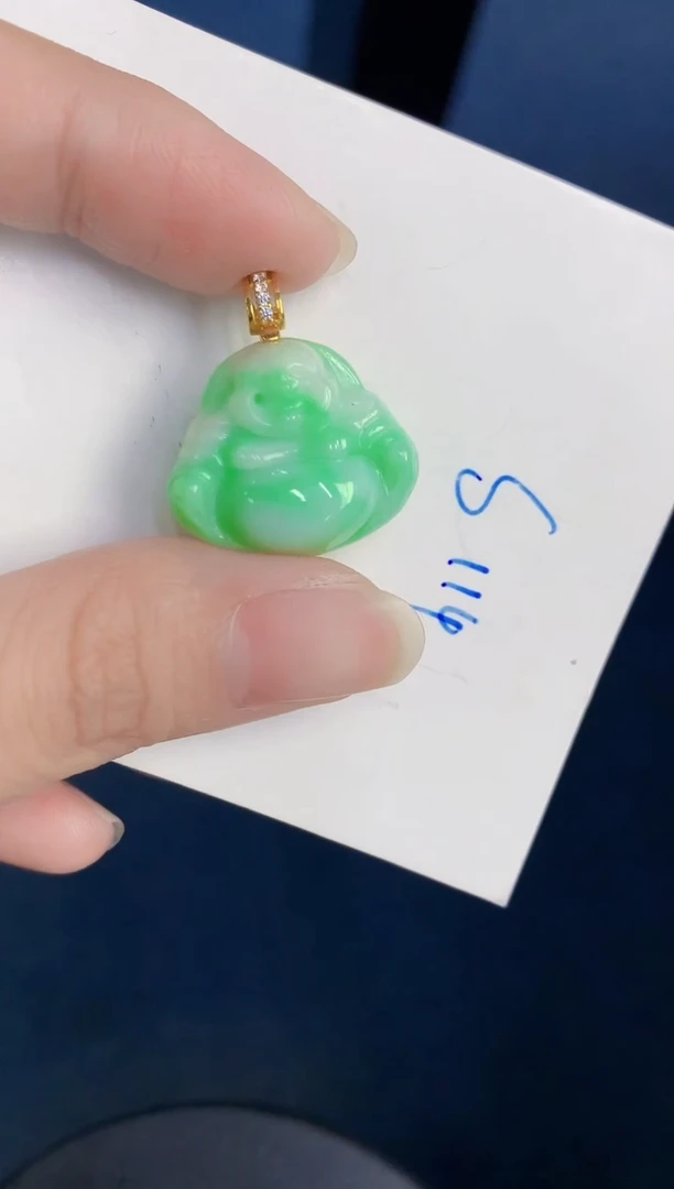 颈饰未镶嵌翡翠天然翡翠缅甸A货