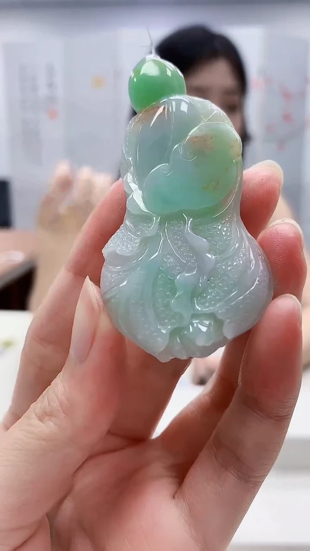 定制翡翠未镶嵌0405zm-毛货挂件77