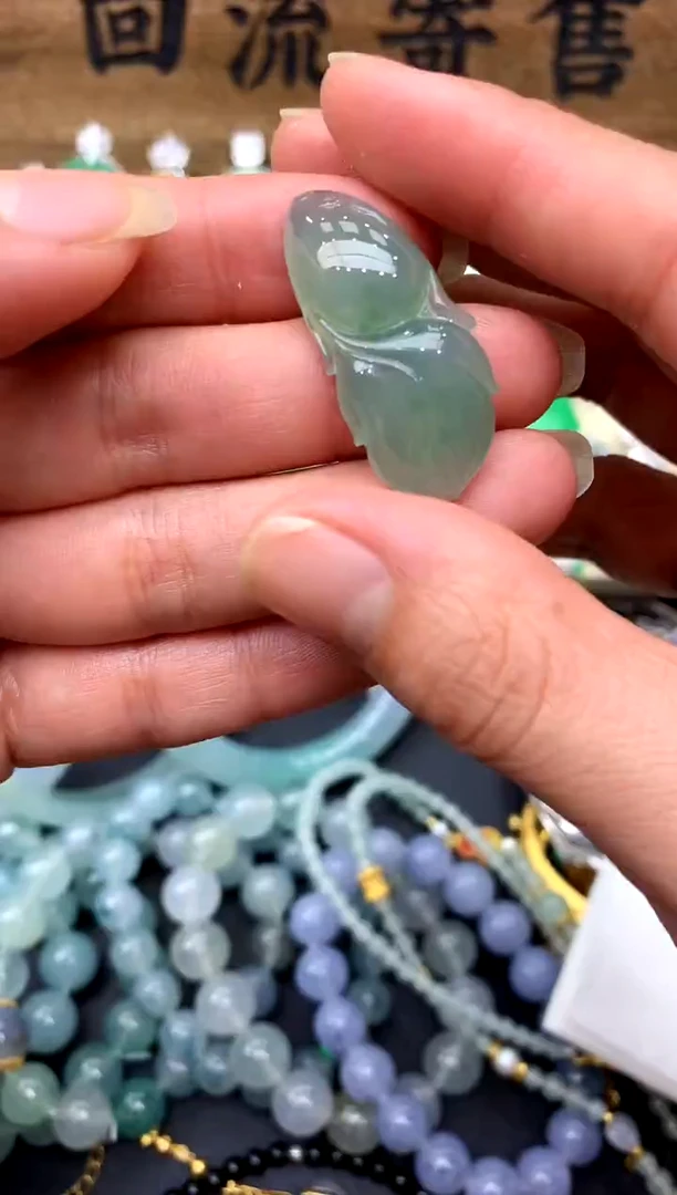 【闪购商品】翡翠颈饰未镶嵌33-中国好珍宝