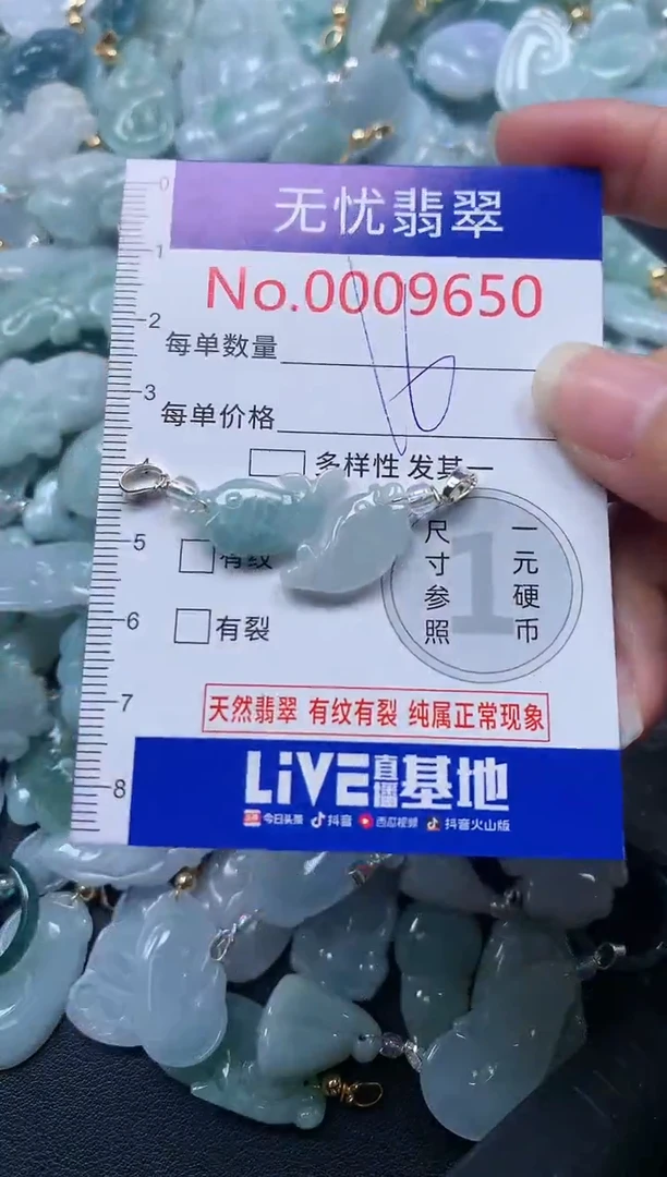 颈饰未镶嵌翡翠9650