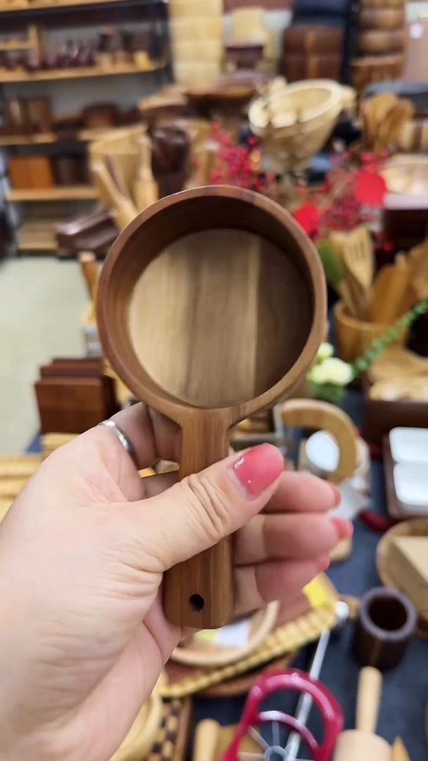 闪购木制品 相思木量勺1个