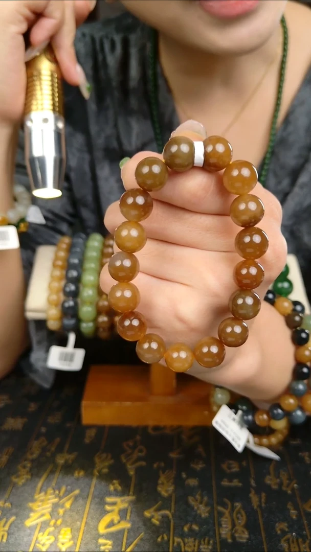 颈饰未镶嵌和田玉拍一发一 所见即所得 12mm