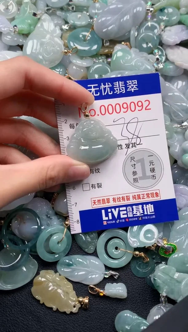 颈饰未镶嵌翡翠9092