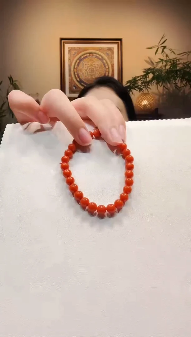 未镶嵌手链南红玛瑙手链