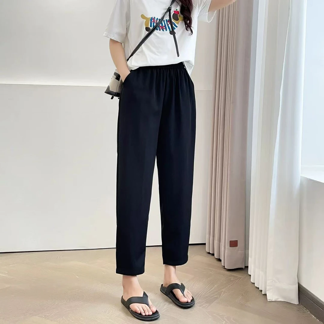 夏季时尚气质显瘦女式休闲裤25DAK0661