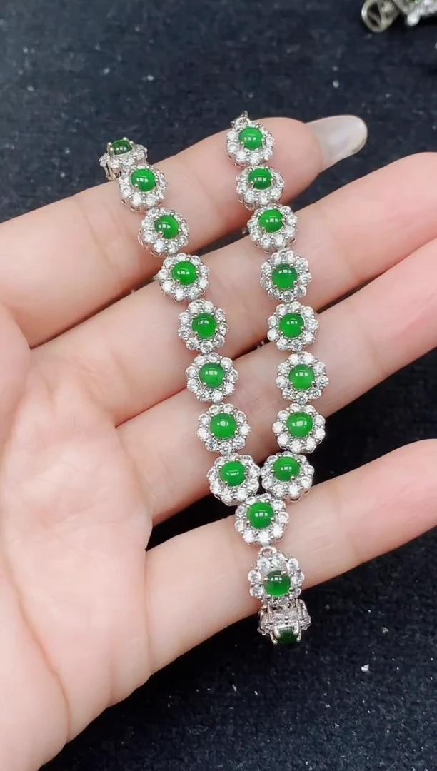 颈饰未镶嵌翡翠天然A货翡翠 保A保真（多样性发其一）