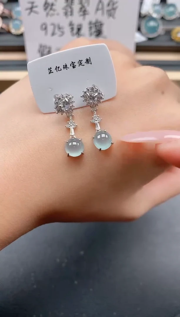 银S925镶嵌戒指翡翠111111