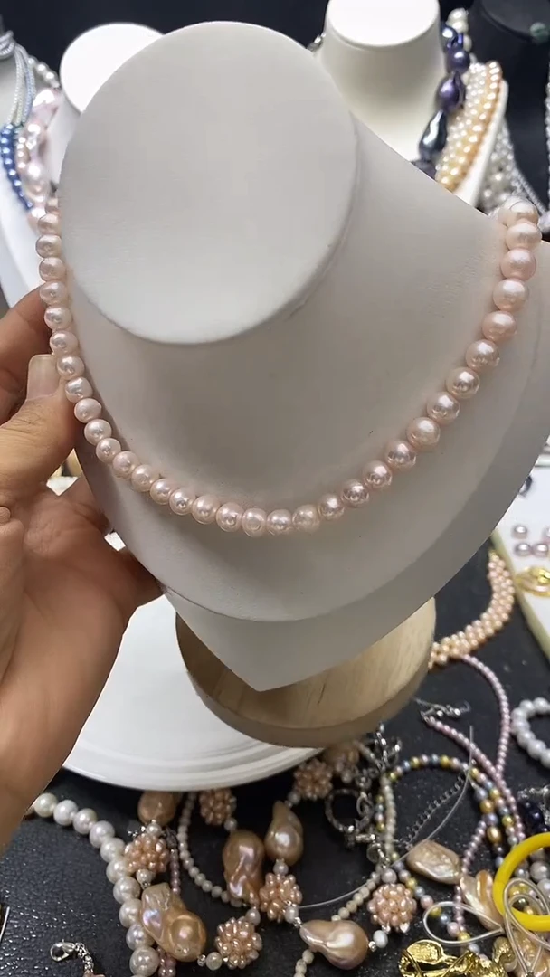 颈饰未镶嵌淡水珍珠多人