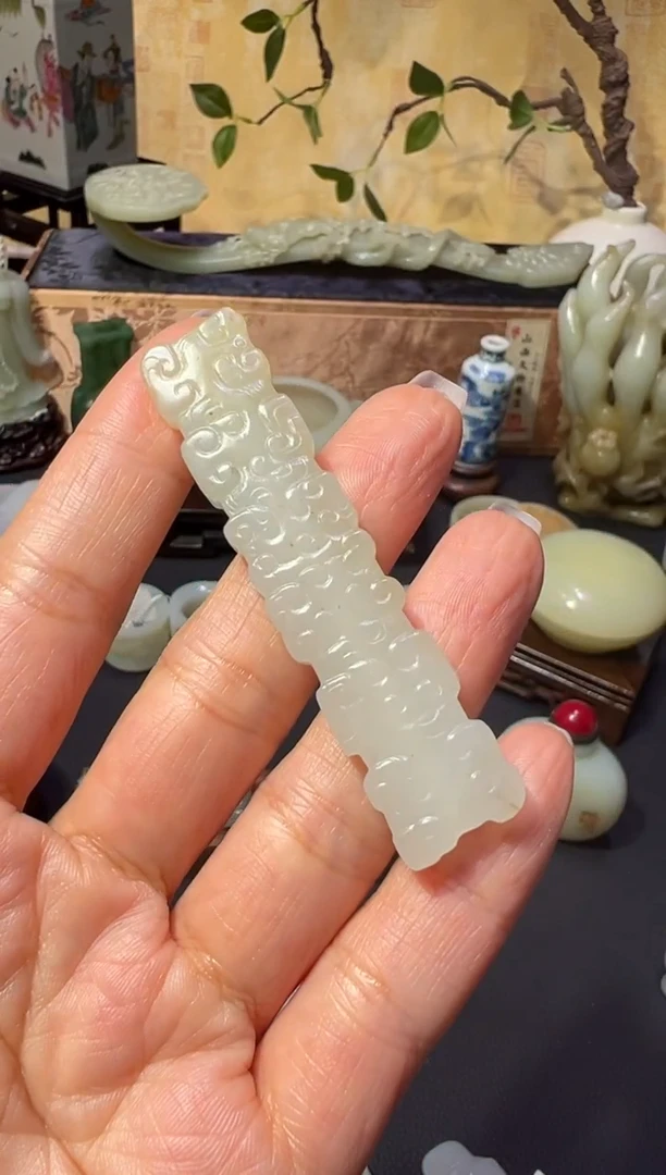 【闪购商品】和田玉山西文物商店勒子