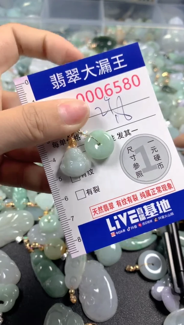 颈饰未镶嵌翡翠6580