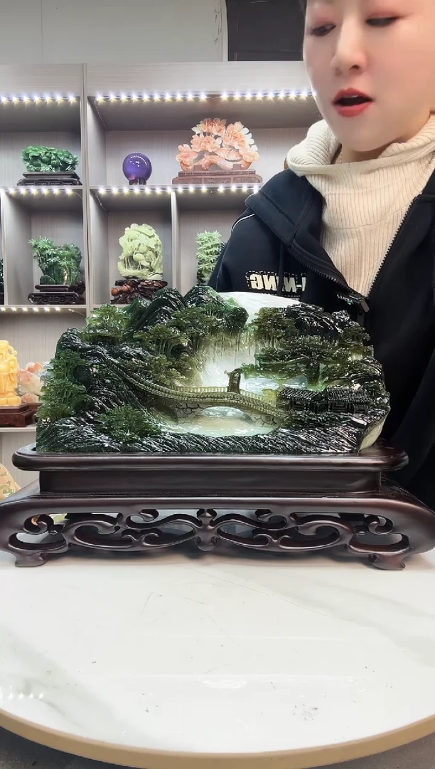 石材天然石材高端家居装饰摆件