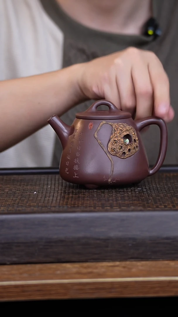 茶壶紫砂宜兴手工原矿紫砂壶001