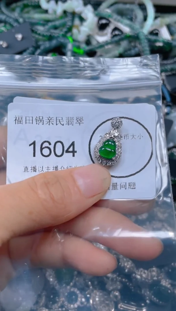 【闪购商品】翡翠吊坠(不含链)未镶嵌1604