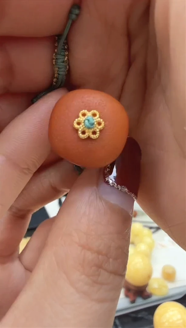 【闪购商品】琥珀裸石未镶嵌戒指  多样性发一