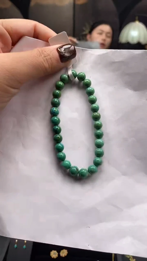 未镶嵌绿松石手串1