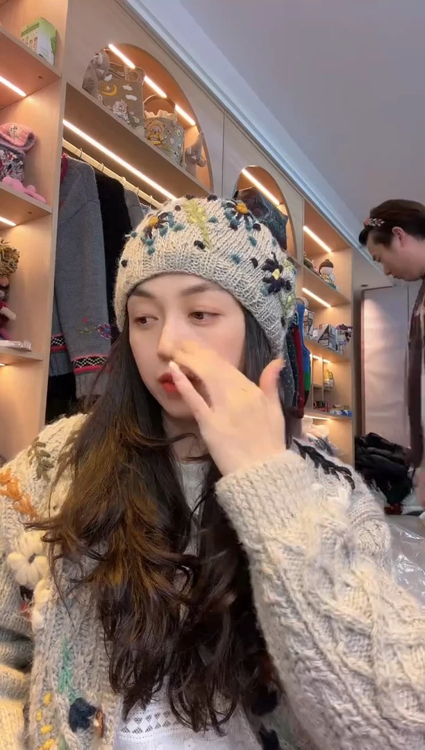 羊毛醒*百羊毛贝雷帽B882