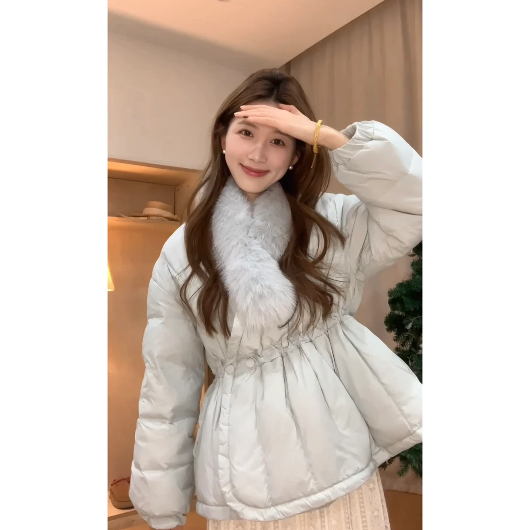 [YS] 甜美收腰年货精致羽绒服~ X301