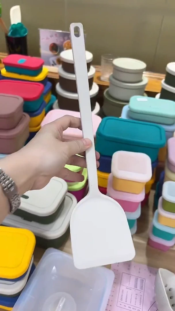 硅胶白色-炒菜铲