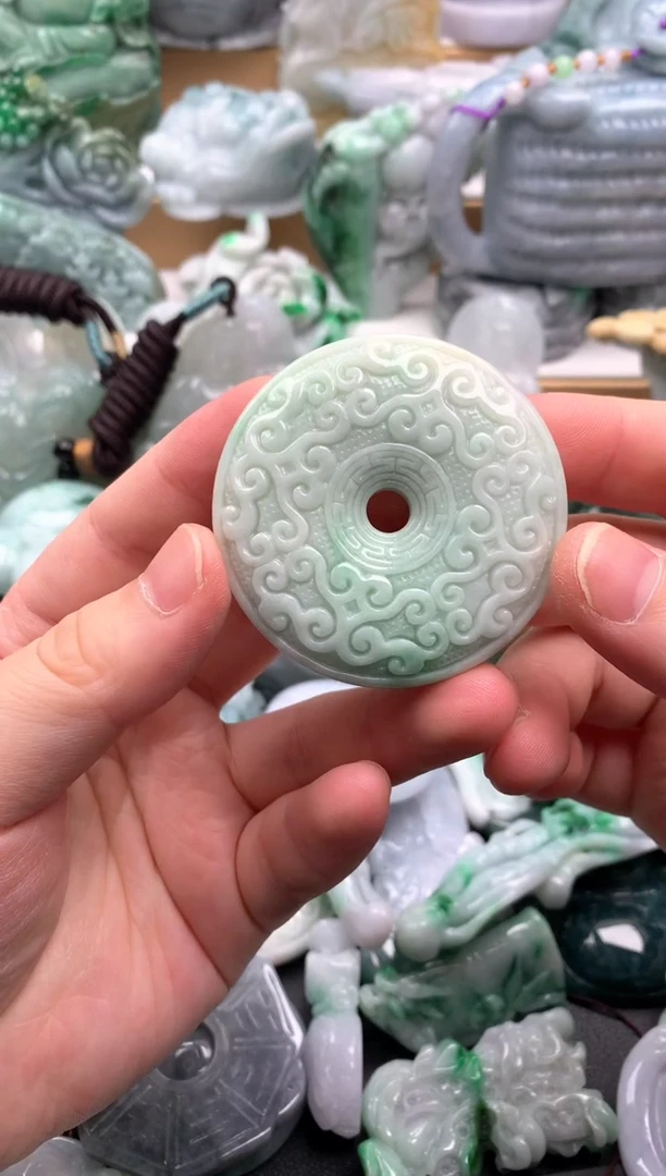 吊坠(不含链)未镶嵌翡翠1