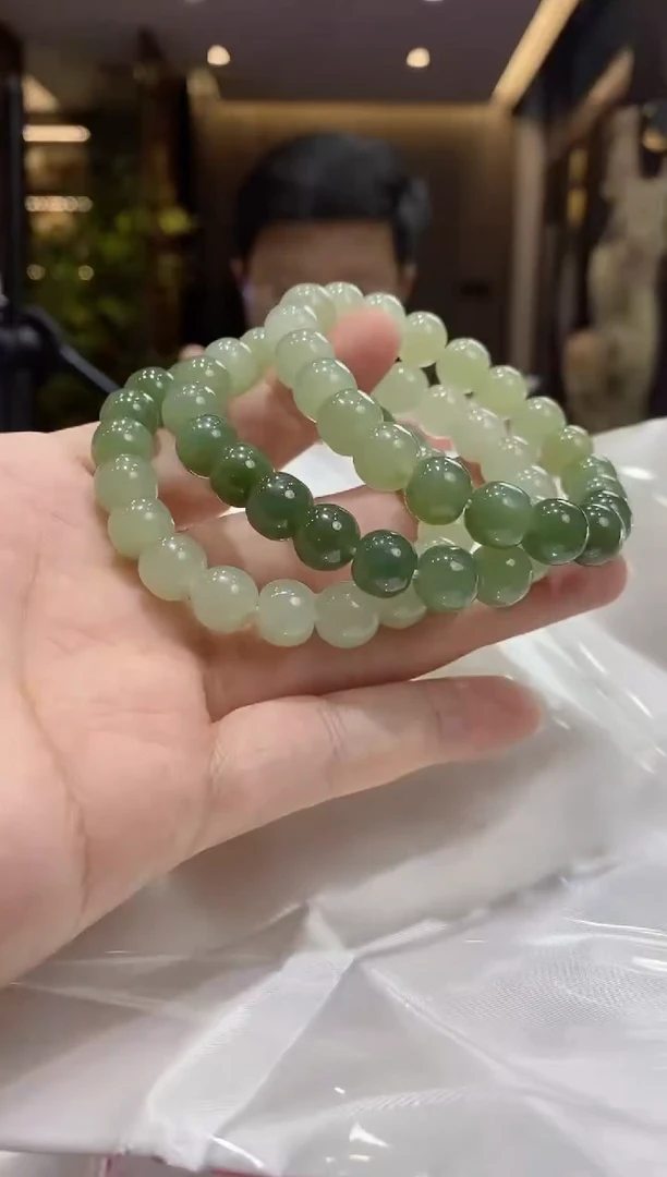 【闪购商品】和田玉手串未镶嵌和田手串多样性发货发其一