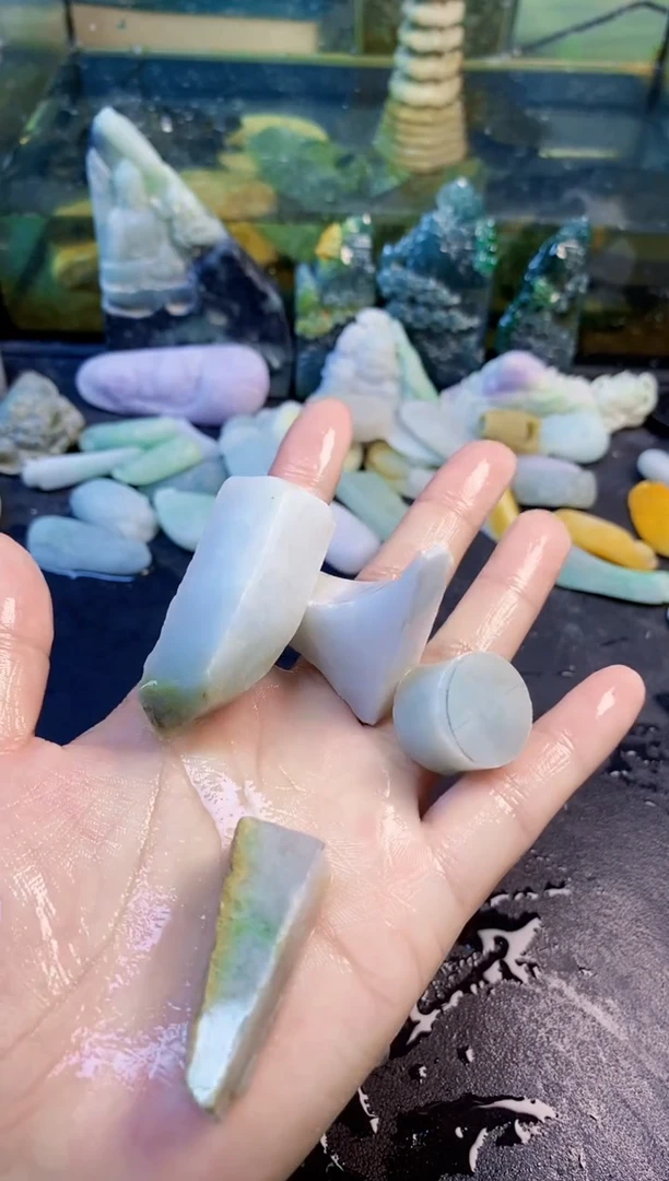 未镶嵌挂件翡翠天然翡翠031