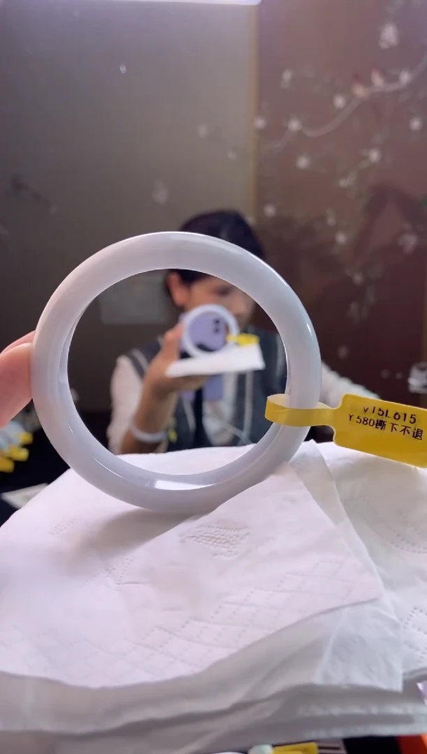 未镶嵌手镯翡翠圈口x61-62