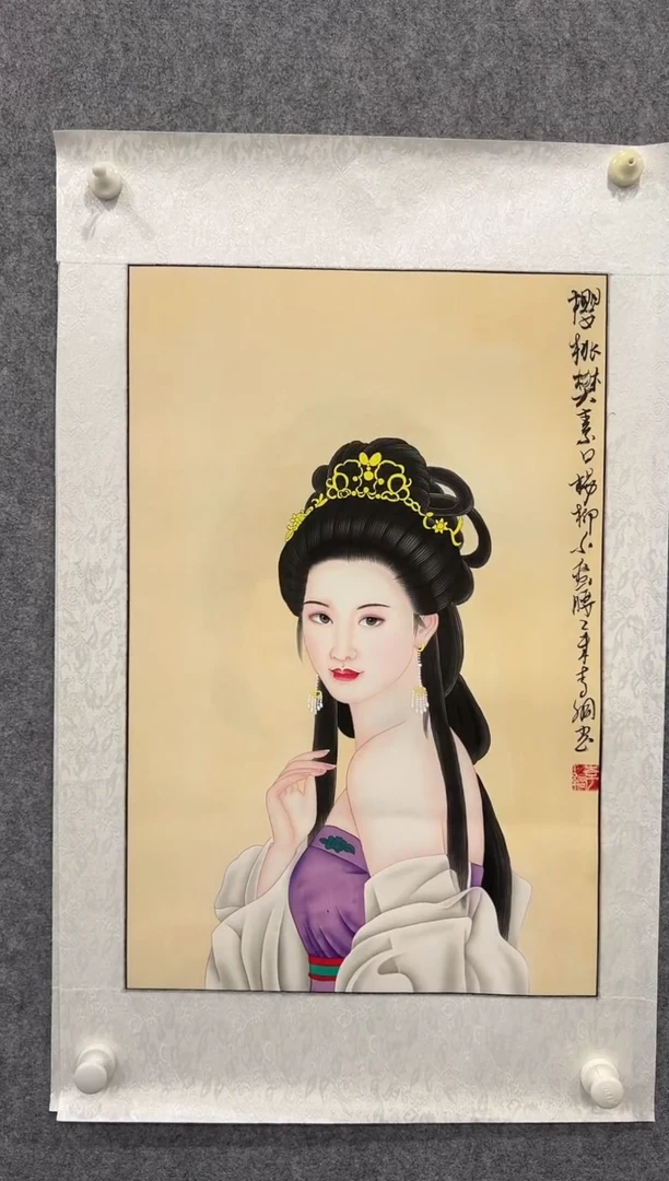 国画李纲-2.7平尺-国画作品