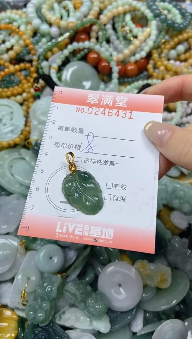 未镶嵌挂件翡翠闪购0246431