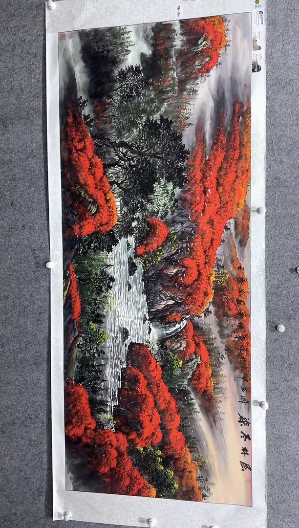 国画张传亭老师的作品3