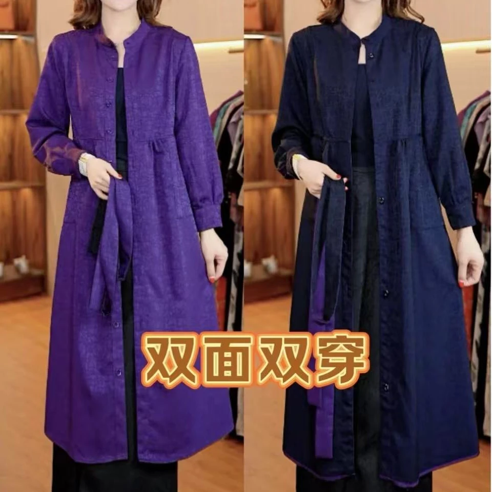 9-2229-47新款女士双面穿长裙