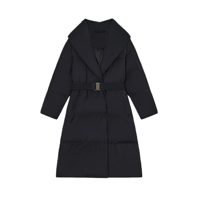 【YLANGENE】简约百搭羊毛混纺平布纹鹅绒服0819NTWM