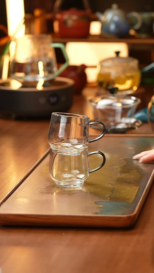 【闪购商品】璃享/水月杯2入/烟灰/不批发