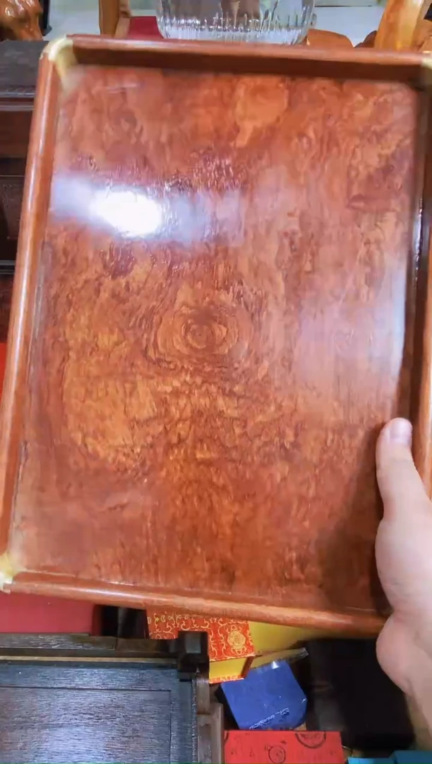 木质花梨茶盘直播推荐直播推荐