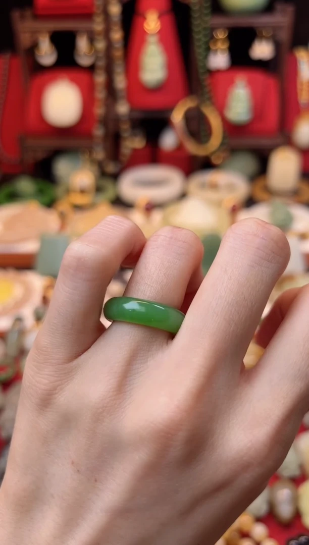 【闪购商品】和田玉戒指未镶嵌1011