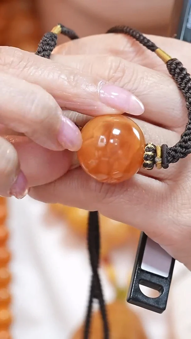 蜜蜡颈饰未镶嵌9882天然蜜蜡珠宝奇石云端妖孽全部保真