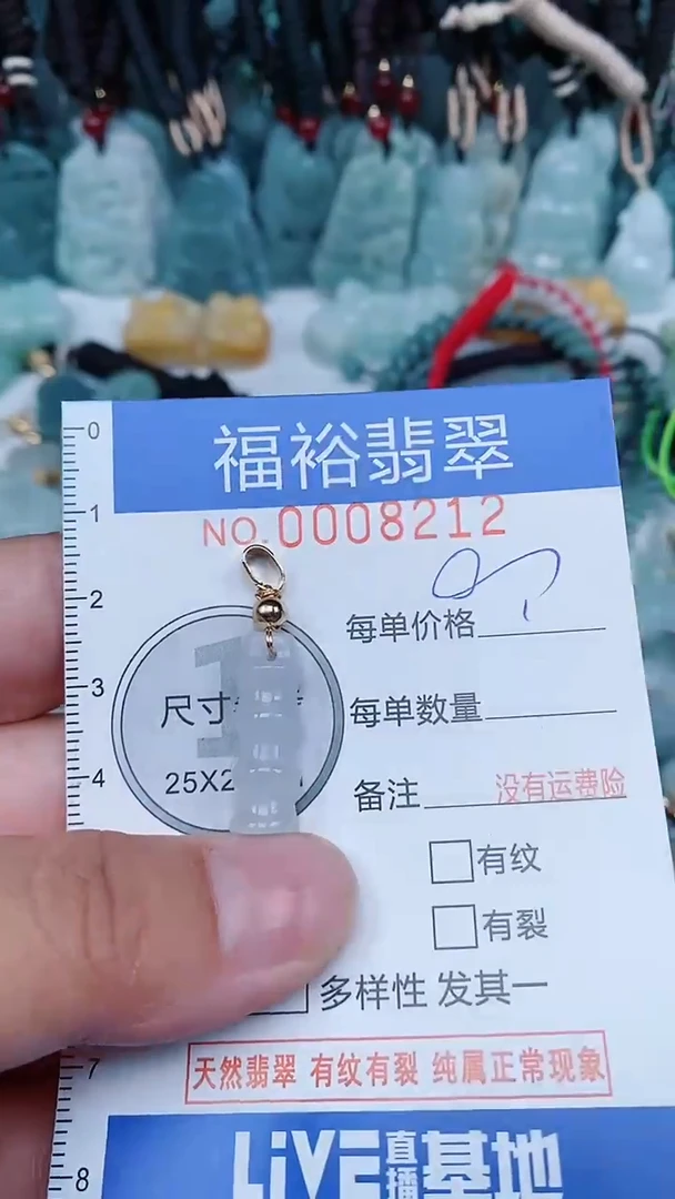 【闪购商品】翡翠颈饰未镶嵌...0008212