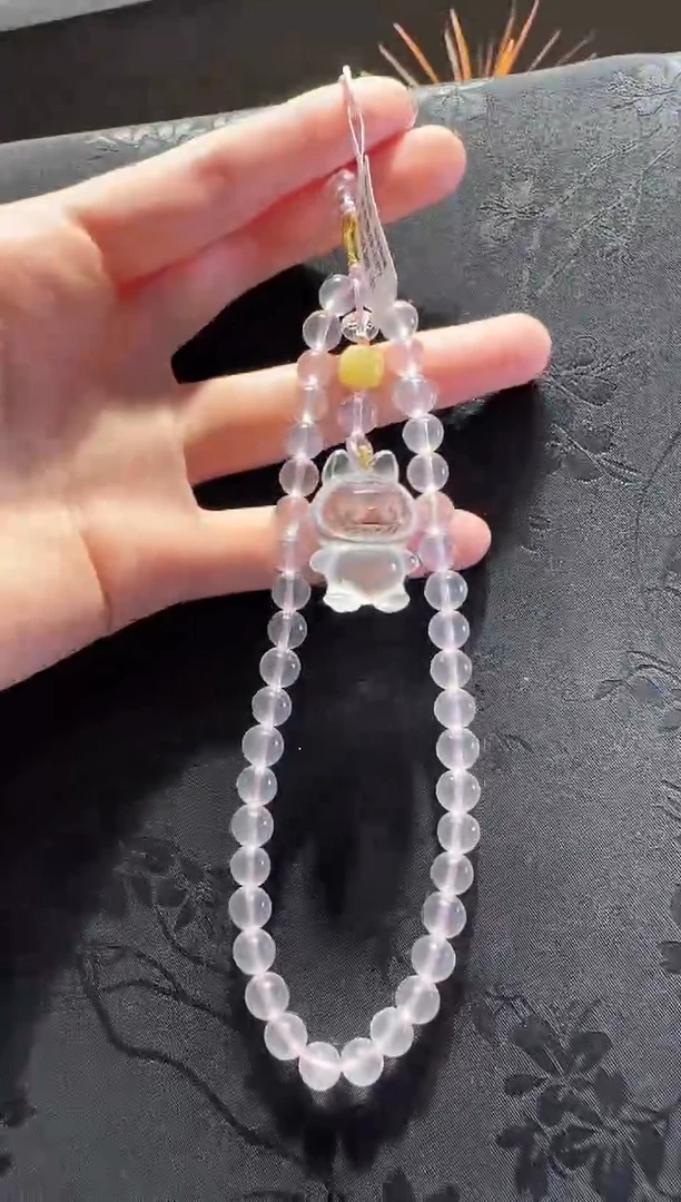 水晶手串未镶嵌拉布布款