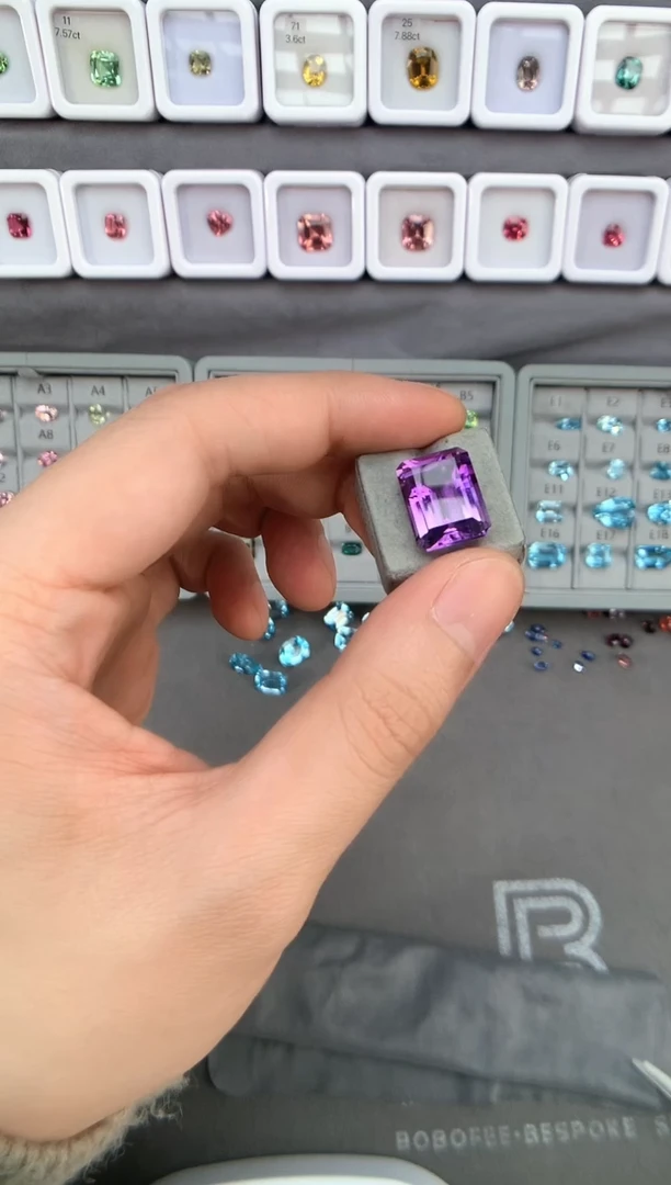 【闪购商品】定制水晶裸石未镶嵌16.18ct