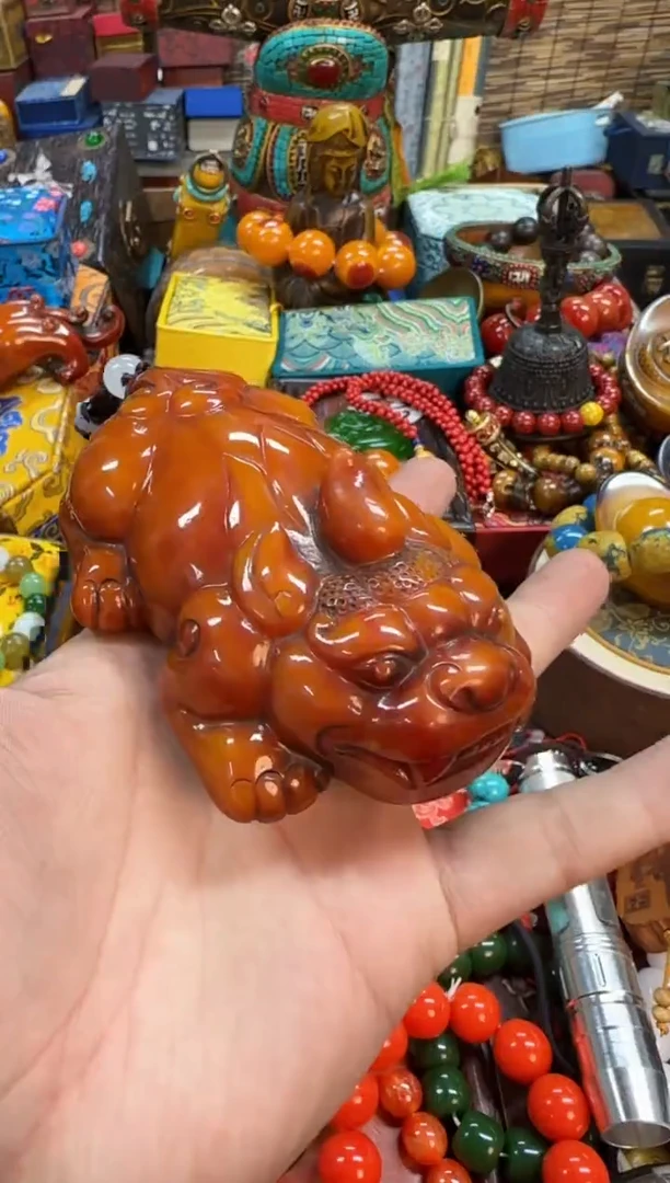 【闪购商品】蜜蜡裸石未镶嵌当天订单当天直发如图所示