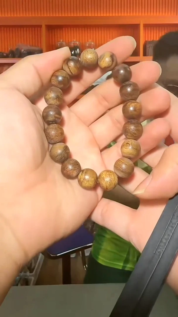 沉香手串145号单圈17g1.3多样性发一