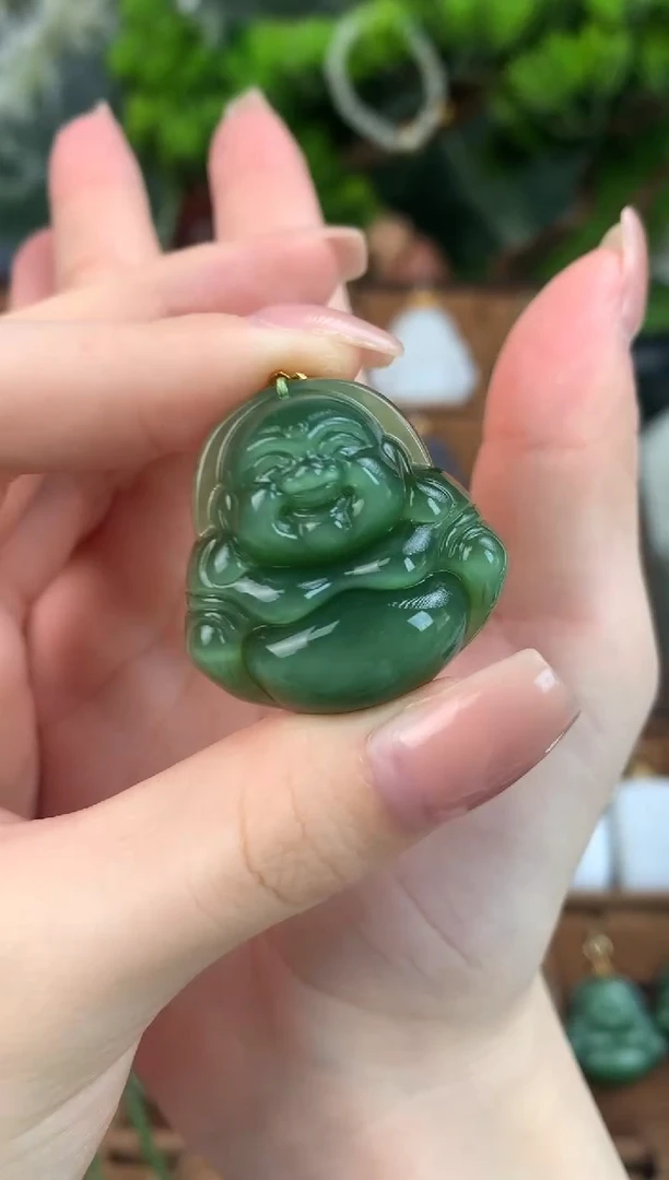颈饰未镶嵌和田玉吊坠30mm
