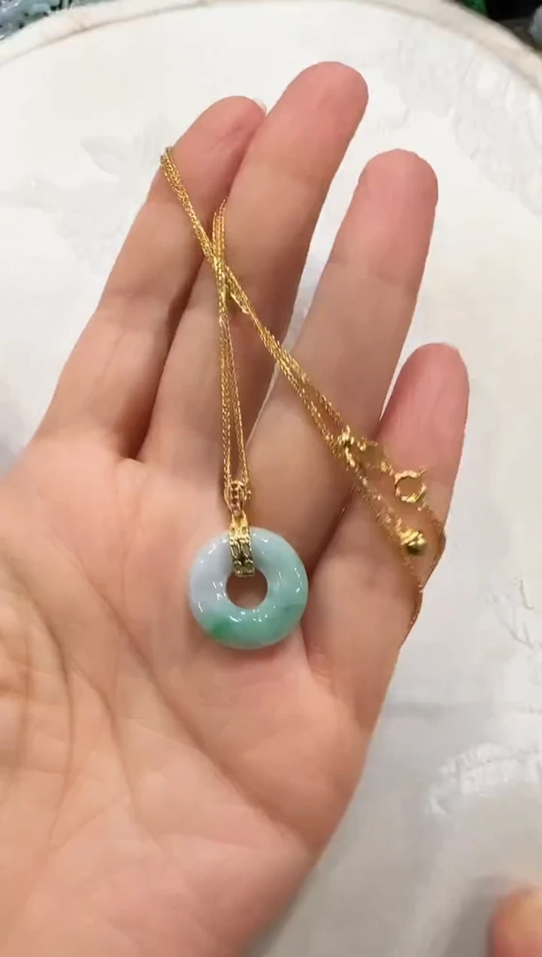 颈饰未镶嵌翡翠国风