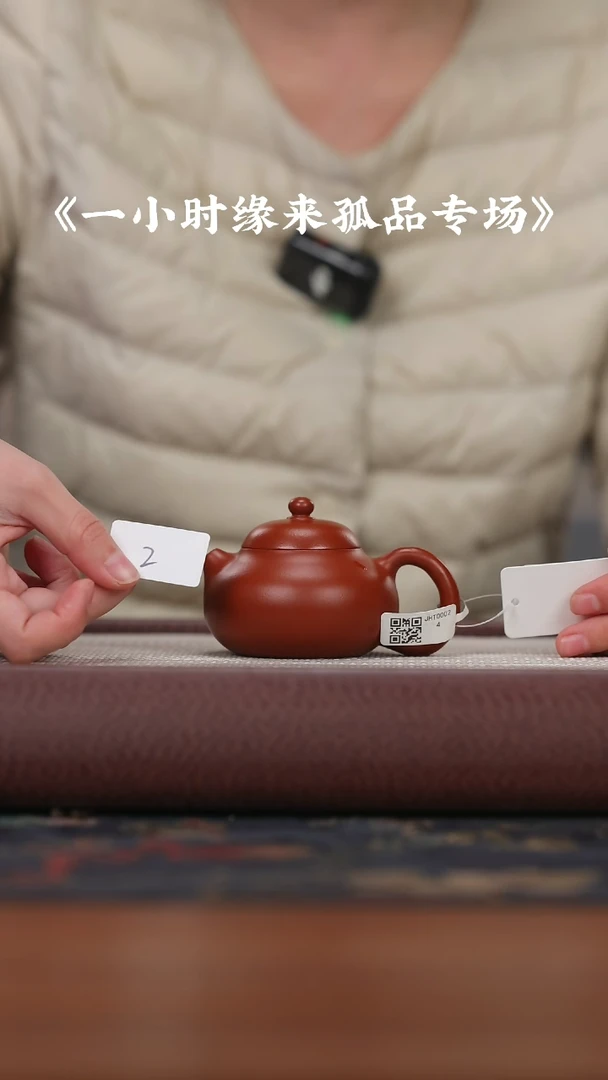 【闪购商品】紫砂茶壶朱泥文旦