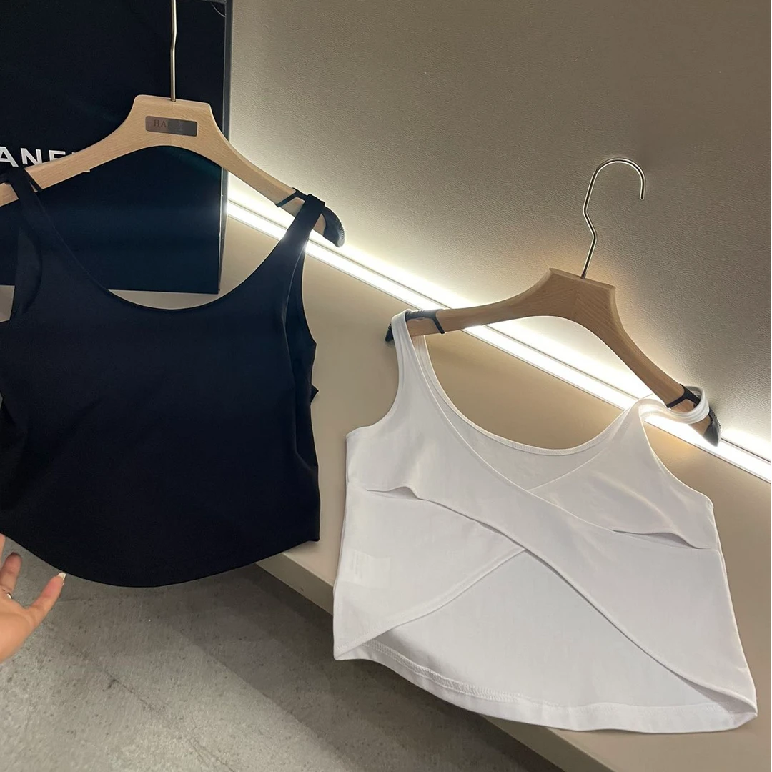 【寒泽自制】静版百搭交叉背心2T913