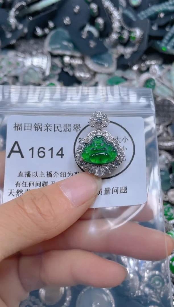 【闪购商品】翡翠颈饰未镶嵌1614....