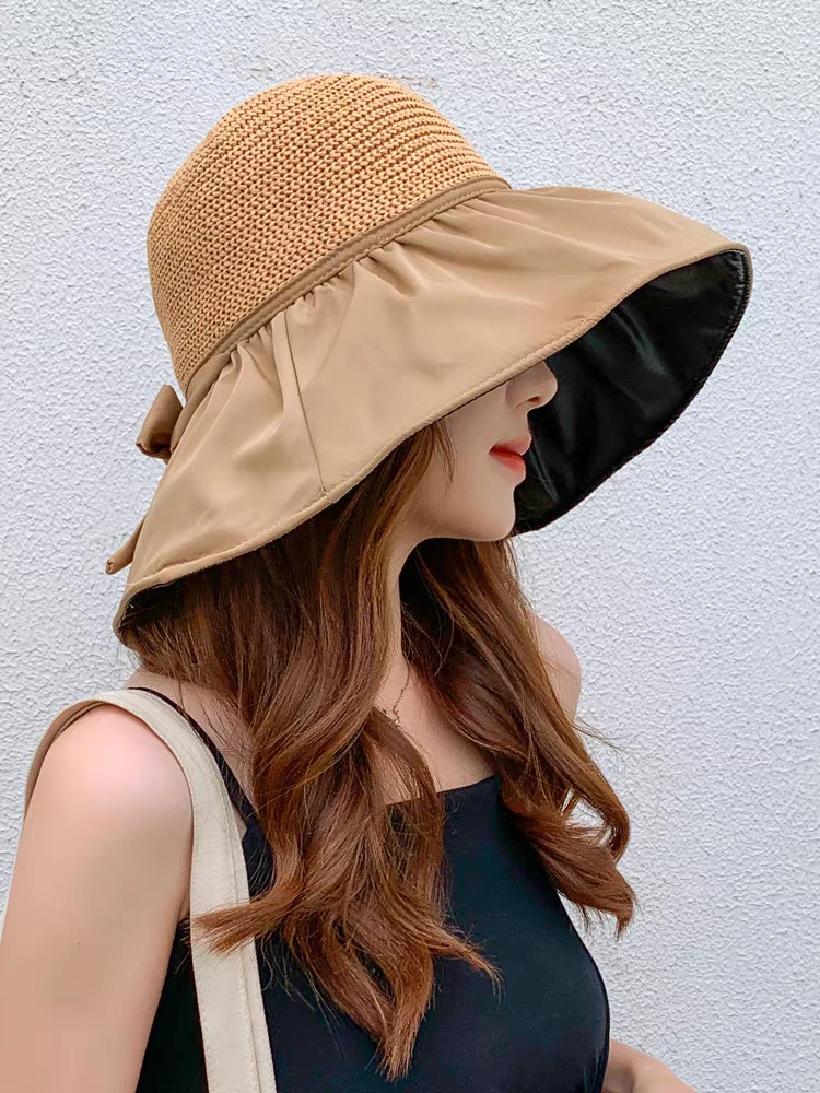 【星辰优选精品服饰】新款夏季镂空编织遮阳帽