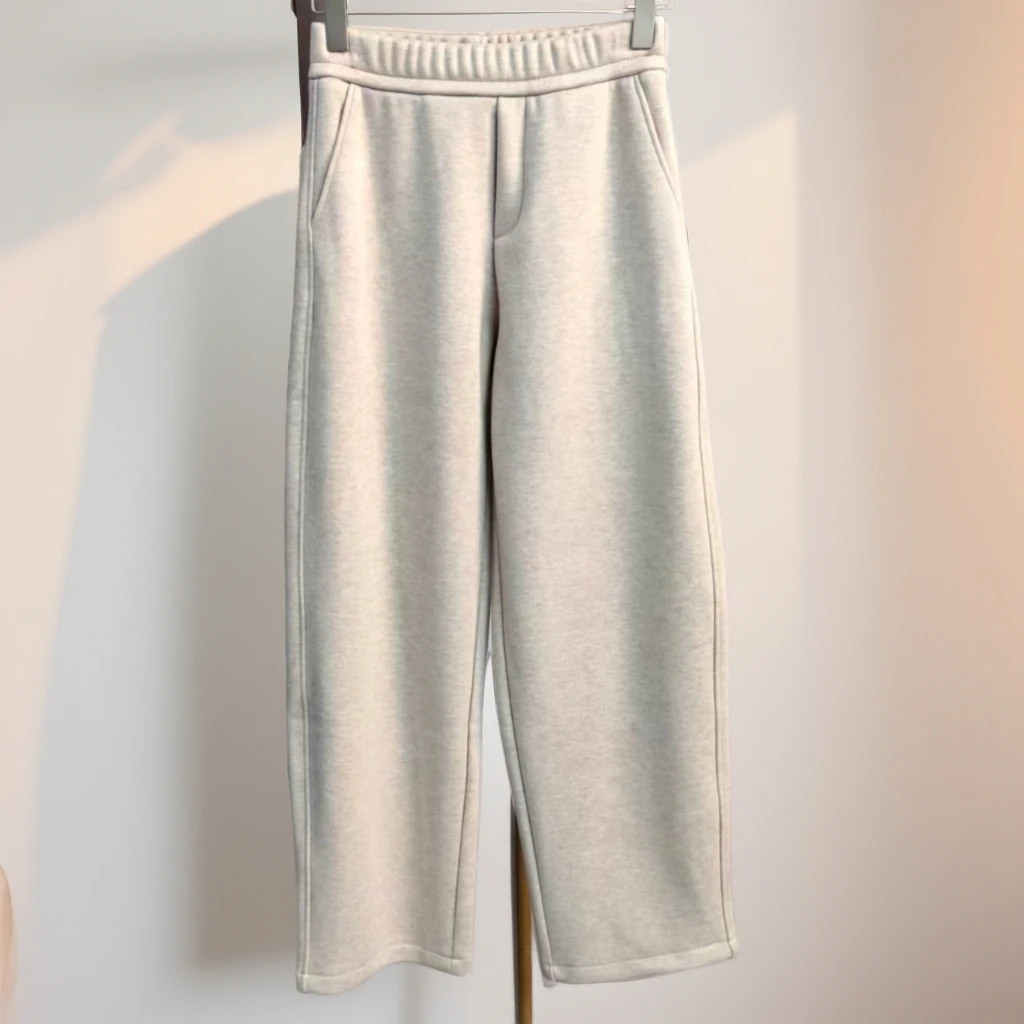 K49    女士休闲直筒裤时尚百搭冬季