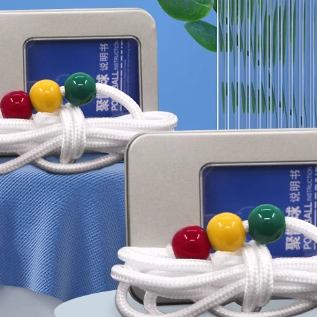 近视弱视远视斜视散光训练聚散球眼镜链百搭蝴蝶儿童白色白色手工